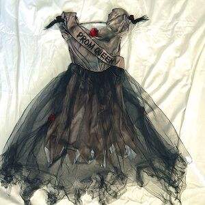 Tween Scary Prom Queen Halloween Costume